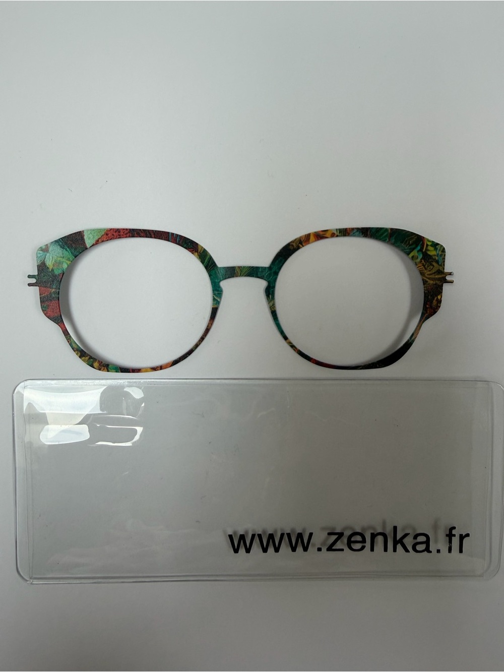 Zenka Cei 2 Floral Round Reading Glasses - Multicolor Pattern